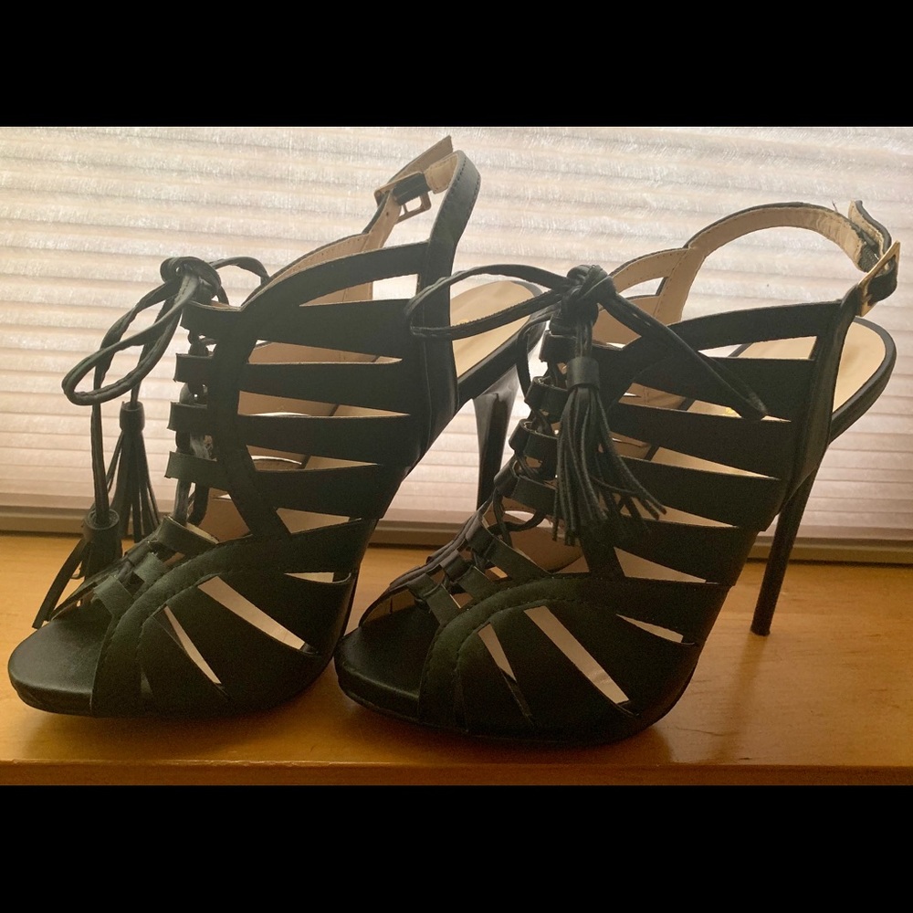 Black heels
